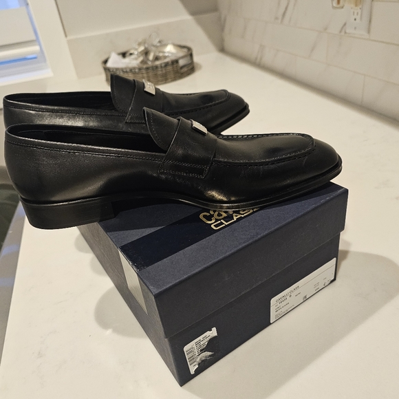 Brand new black luxury formal loafers shoes by Cavalli Class - Picture 5 of 6